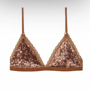 LOUISE MISHA Collection Camel Svetlana Velvet Bra Size‎ L